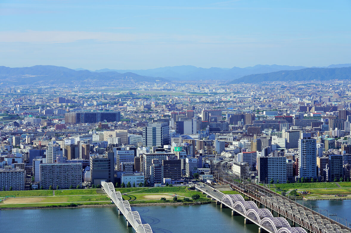 オフィス街の景色